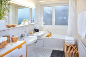 Badezimmer, frontal